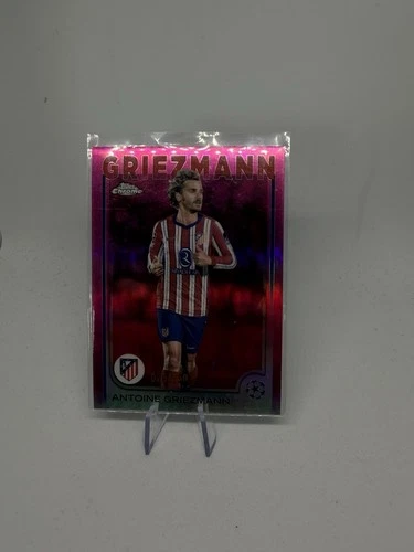 Antoine Griezmann 2024 Topps Chrome Pink Refractor /250