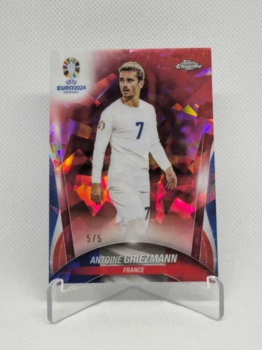 Antoine Griezmann 2024 Topps Chrome Red /5