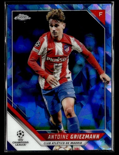 Antoine Griezmann 2021 Topps Chrome Sapphire Edition Sapphire