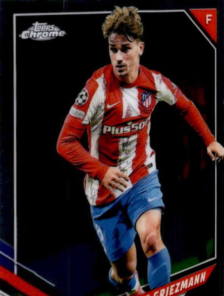 Antoine Griezmann 2021 Topps Chrome UCC 171