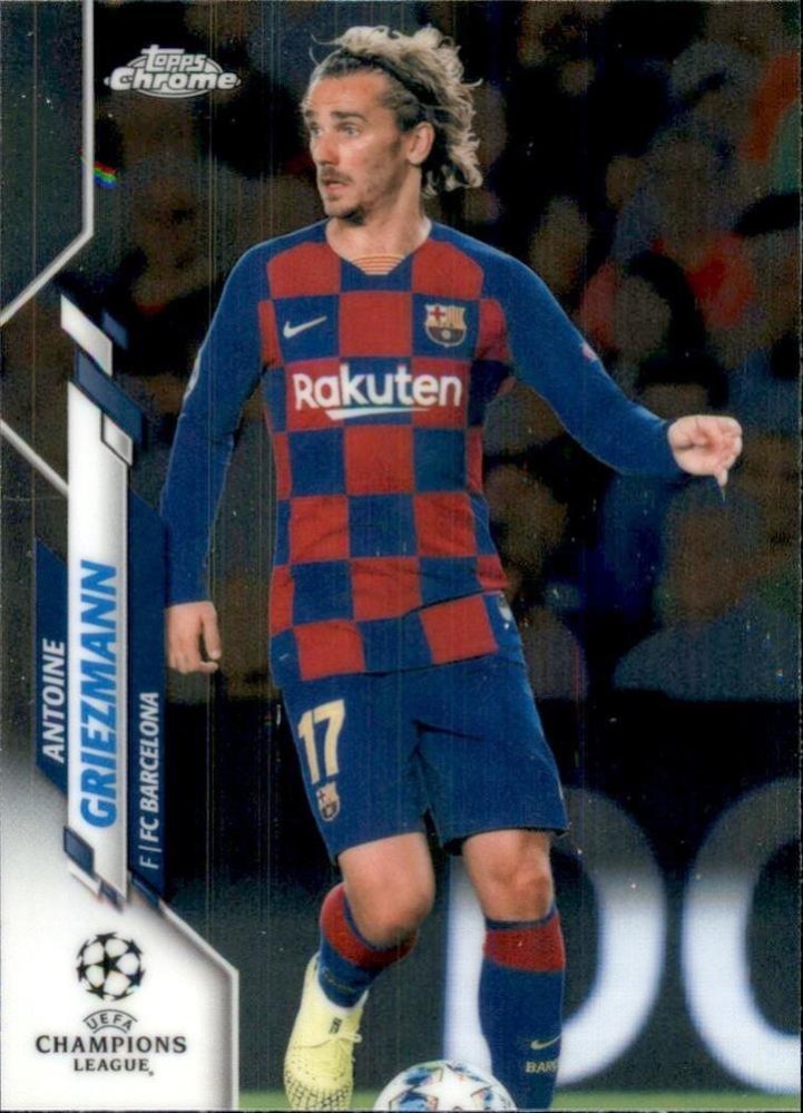 Antoine Griezmann 2019 Topps Chrome UCC 59