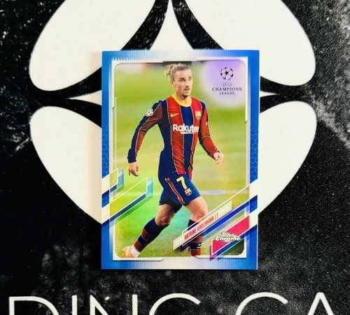 Antoine Griezmann 2020 Topps Chrome UEFA Champions League Blue /150
