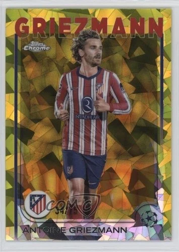 Antoine Griezmann 2024 Topps Chrome UEFA Club Competitions Sapphire Edition /75