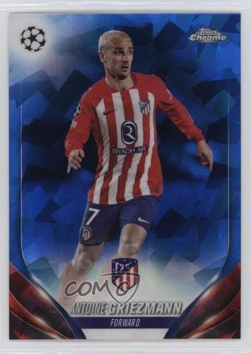 Antoine Griezmann 2023 Topps Chrome UEFA Club Competitions Sapphire Edition