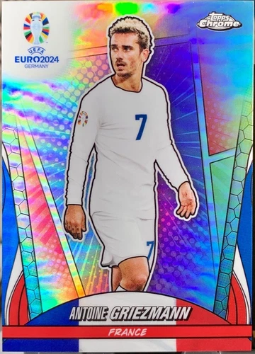 Antoine Griezmann 2024 Topps Chrome UEFA Euro Cup
