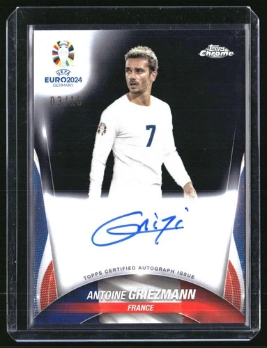 Antoine Griezmann 2024 Topps Cromo UEFA Euro Black /10