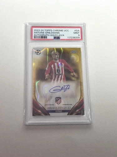 Antoine Griezmann 2024 Topps Cromo UEFA Oro Lava