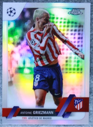 Antoine Griezmann 2022 Topps Cromo UEFA Refractor