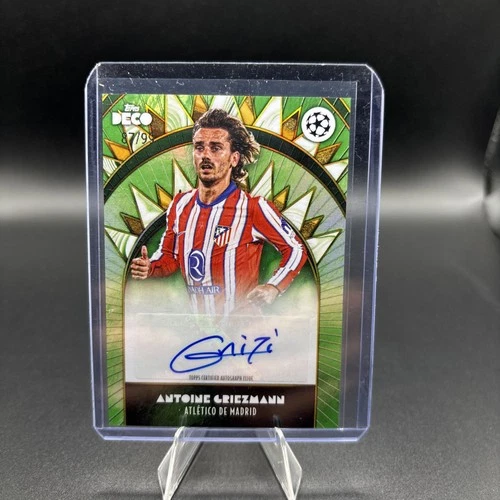 Antoine Griezmann 2024 Topps DECO UEFA UCC Green /99