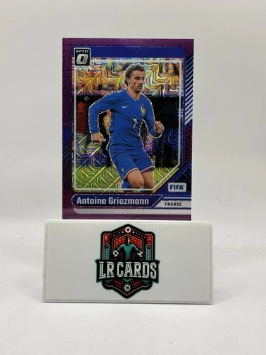 Antoine Griezmann 2024 Panini Donruss Calcio Viola Mojo Ottica /25