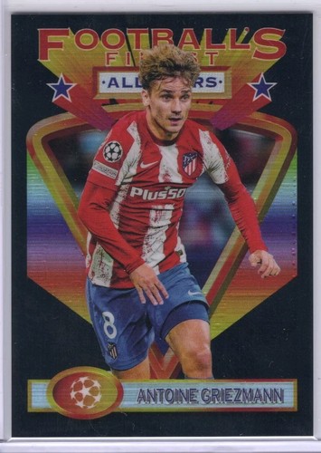 Antoine Griezmann 2021 Topps Finest Black Refractor /25