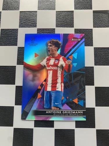 Antoine Griezmann 2021 Topps Finest Blue /150