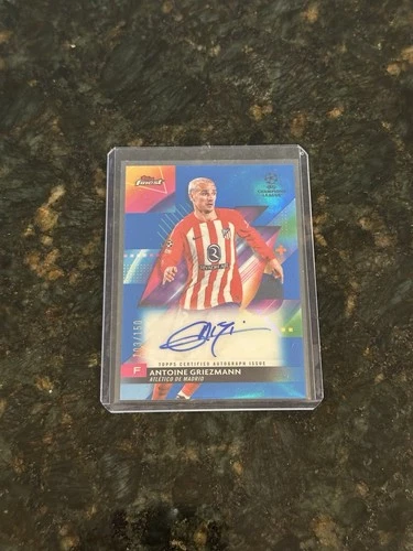 Antoine Griezmann 2024 Topps Finest Blue /150