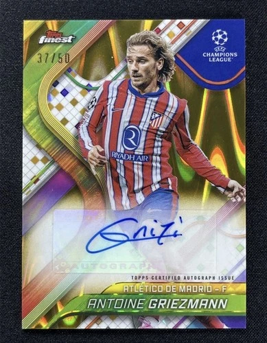 Antoine Griezmann 2024 Topps Finest Gold /50