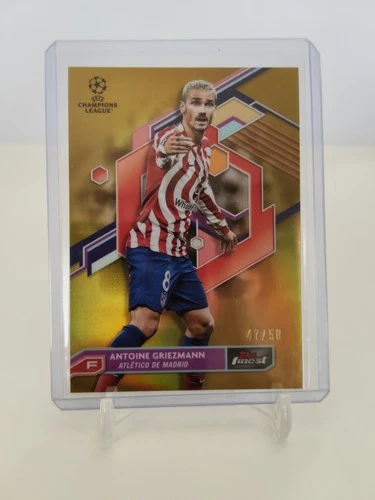 Antoine Griezmann 2023 Topps Finest Gold /50