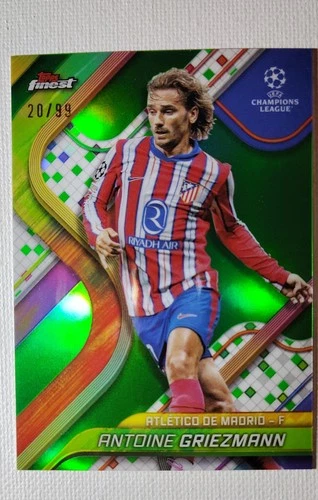Antoine Griezmann 2024 Topps Finest Green