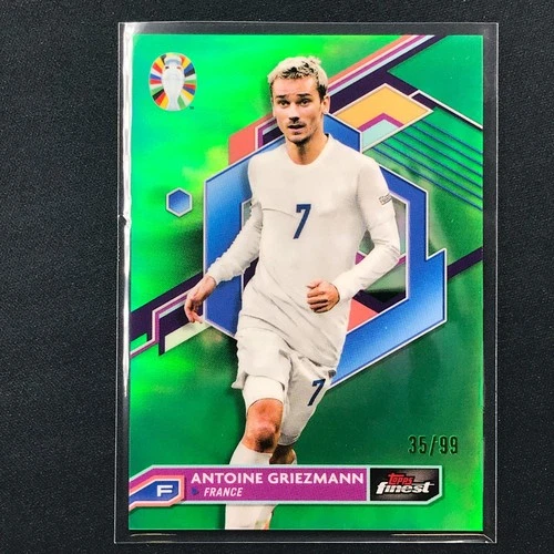 Antoine Griezmann 2023 Topps Finest Green /99