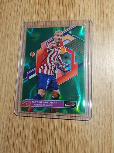 Antoine Griezmann 2022 Topps Finest Green Lava /99