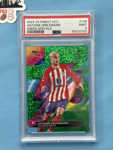 Antoine Griezmann 2023 Topps Finest Green Speckle /125