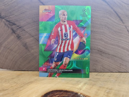 Antoine Griezmann 2024 Topps Finest Lava Green Refractor /99