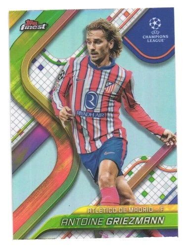 Antoine Griezmann 2024 Topps Finest Refractor
