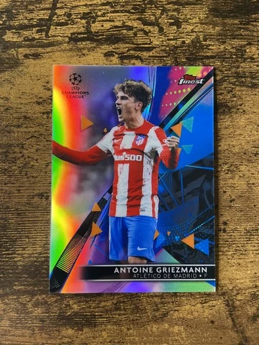 Antoine Griezmann 2021 Topps Finest Refractor