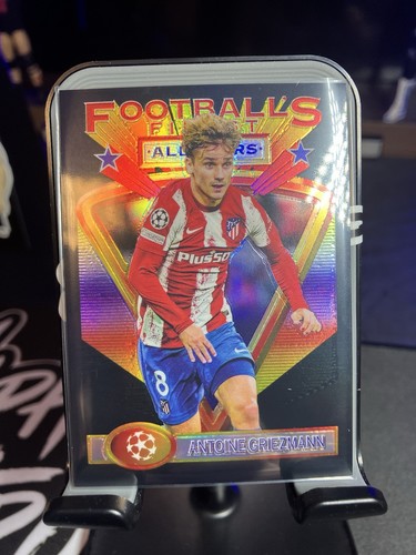 Antoine Griezmann 2021 Topps Finest Refractor Negro /25