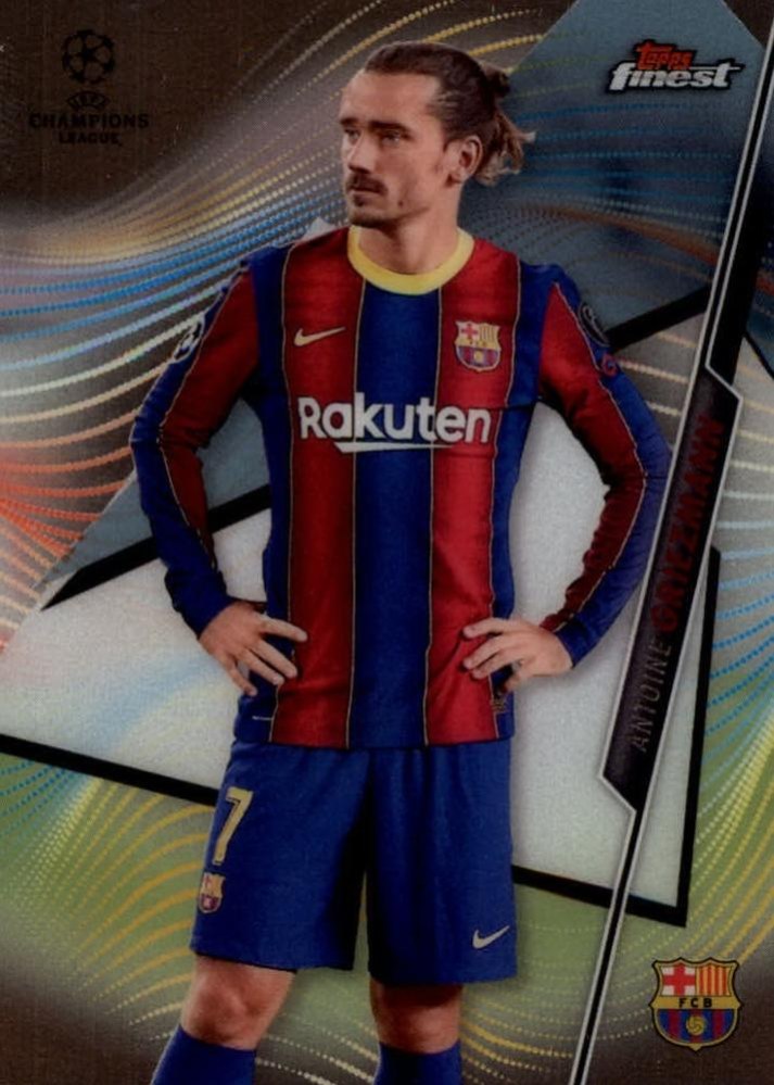 Antoine Griezmann 2020 Topps Finest UEFA 26