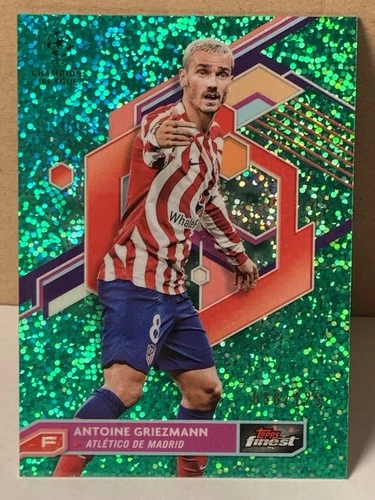 Antoine Griezmann 2023 Panini Finest UEFA Club Green Speckle /125