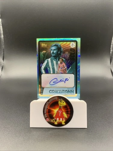 Antoine Griezmann 2024 Topps Gold UEFA Blue /49
