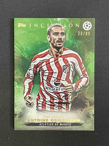 Antoine Griezmann 2023 Topps Inception Green /99