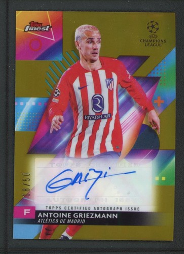 Antoine Griezmann 2024 Topps Mejores Autógrafos de la UEFA Champions League /50