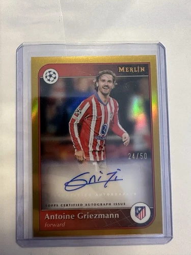 Antoine Griezmann 2024 Topps Merlin Chrome /50
