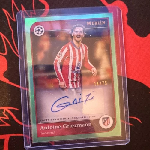 Antoine Griezmann 2025 Topps Merlin Chrome /75