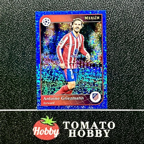 Antoine Griezmann 2024 Topps Merlin Chrome Blue Shimmer Refractor /150