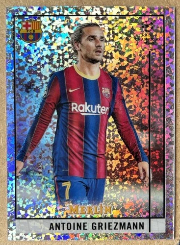 Antoine Griezmann 2020 Topps Merlin Chrome Speckle /150