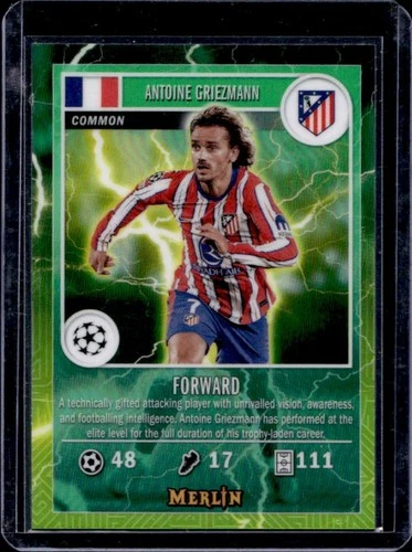 Antoine Griezmann 2024 Topps Merlin Chrome UEFA MG-8