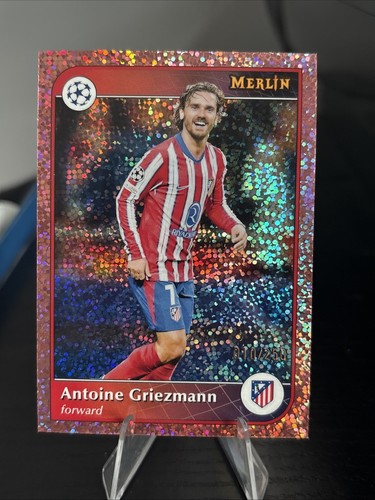 Antoine Griezmann 2024 Topps Merlin UEFA Pink Gold /250