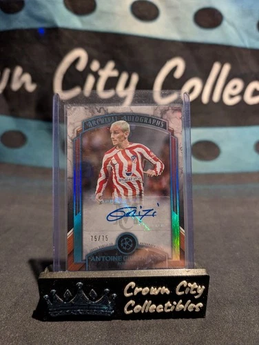 Antoine Griezmann 2022 Topps Museum Collection Sapphire /75