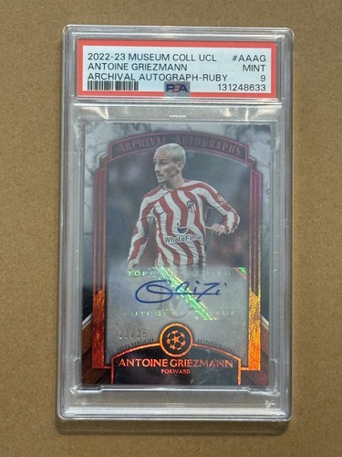 Antoine Griezmann 2023 Topps Museum Ruby /25