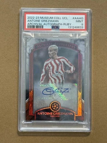 Antoine Griezmann 2023 Topps Museum Ruby /25