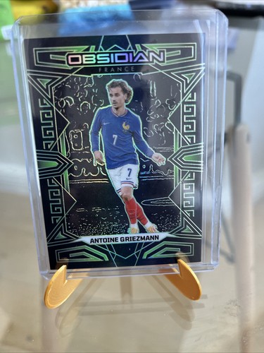 Antoine Griezmann 2023 Panini Obsidian Green Electric Etch /5