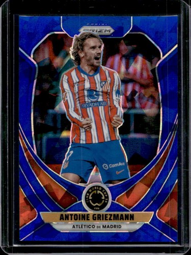 Antoine Griezmann 2025 Panini Prizm Blue Ice /175