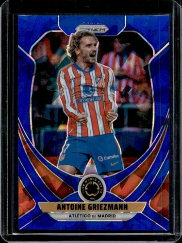 Antoine Griezmann 2025 Panini Prizm Blue Ice /175