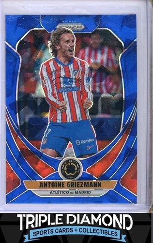 Antoine Griezmann 2025 Panini Prizm Blue Ice /175