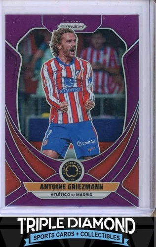 Antoine Griezmann 2025 Panini Prizm Club World Cup Purple Prizm /125