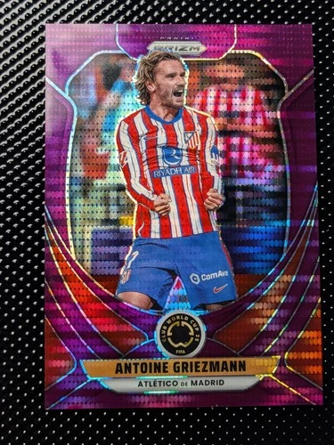 Antoine Griezmann 2025 Panini Prizm Club World Cup Purple Pulsar /75