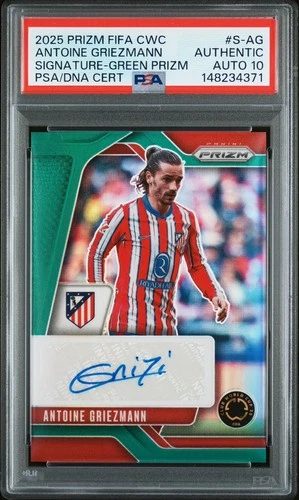 Antoine Griezmann 2025 Panini Prizm Green /5