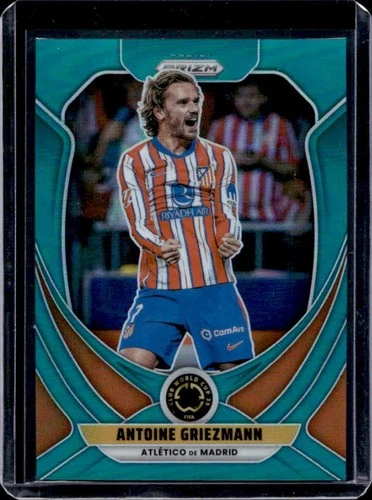 Antoine Griezmann 2025 Panini Prizm Teal /99