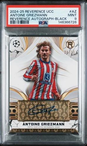 Antoine Griezmann 2024 Topps Reverence Black /10